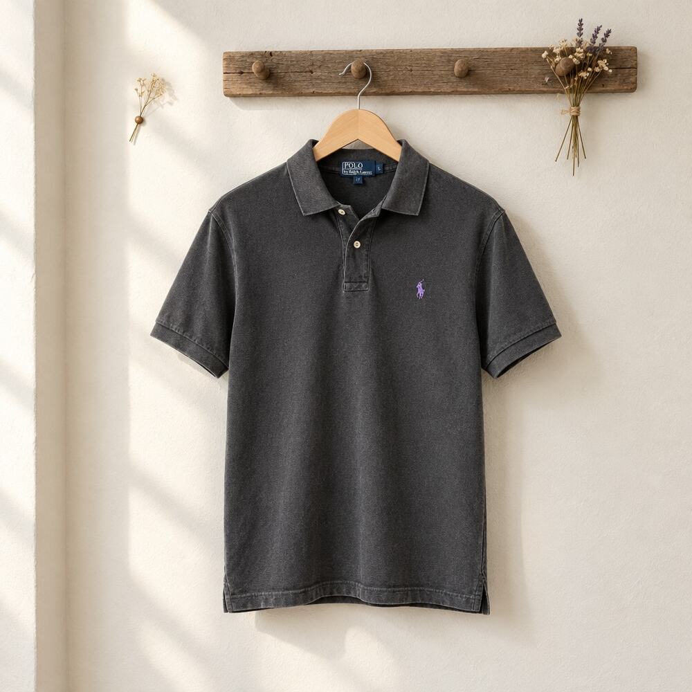 Polo Ralph Lauren XXL – Black Polo Shirt
